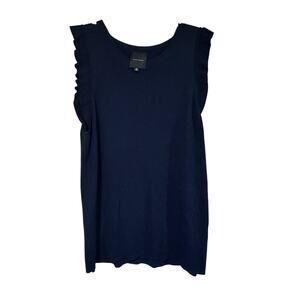 Dressy Alex Marie Navy Tank - Size XL